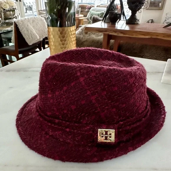 Tory Burch Tweed Bucket Hat